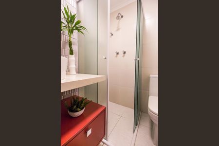 Apartamento para alugar com 80m², 3 quartos e 2 vagas Apartamento para alugar com 80m², 3 quartos e 2 vagasBanheiro social