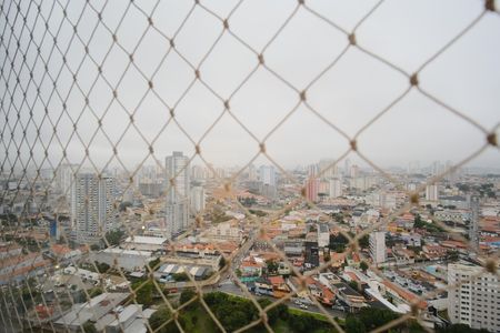 Apartamento à venda com 73m², 3 quartos e 2 vagasVista da  varanda da sala