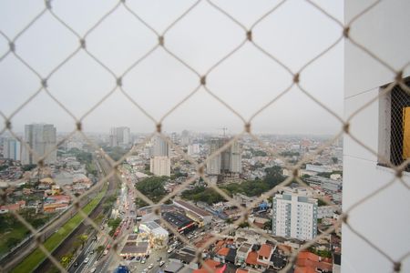 Apartamento à venda com 73m², 3 quartos e 2 vagasVista da  varanda da sala