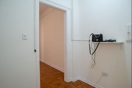 Apartamento à venda com 55m², 1 quarto e sem vagaHall de entrada do apartamento