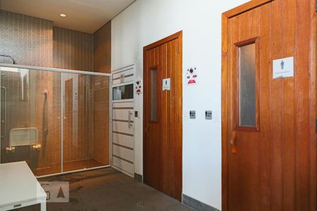Studio para alugar com 35m², 1 quarto e 1 vaga Studio para alugar com 35m², 1 quarto e 1 vagaÁrea comum - Sauna