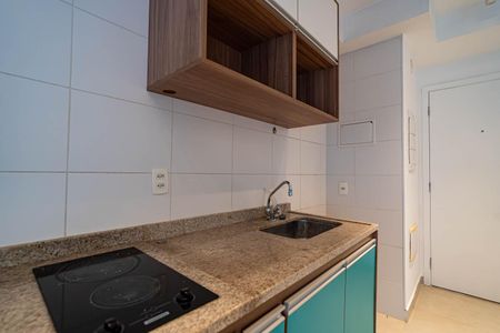 Studio para alugar com 35m², 1 quarto e 1 vaga Studio para alugar com 35m², 1 quarto e 1 vagaCozinha