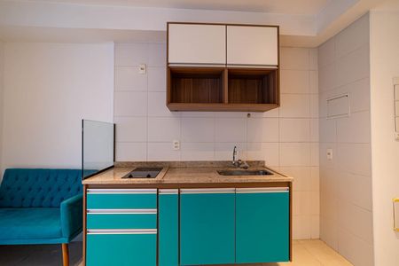 Studio para alugar com 35m², 1 quarto e 1 vaga Studio para alugar com 35m², 1 quarto e 1 vagaCozinha