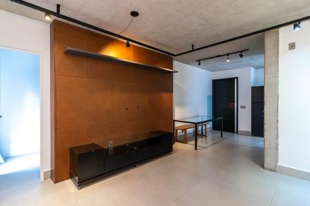 Sala de Estar de apartamento para alugar com 2 quartos, 70m² em Carandiru, São Paulo