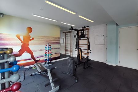 Área comum de kitnet/studio para alugar com 0 quarto, 26m² em Bela Vista, São Paulo