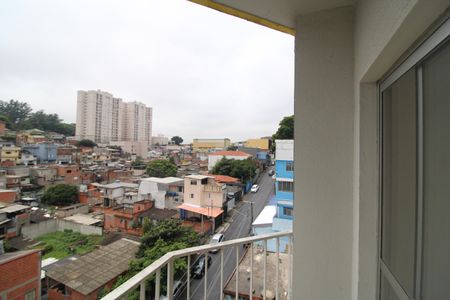 Varanda da Sala de apartamento para alugar com 2 quartos, 60m² em Vila Amália (zona Norte), São Paulo