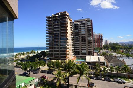 Vista do Quarto de apartamento para alugar com 1 quarto, 56m² em Barra da Tijuca, Rio de Janeiro