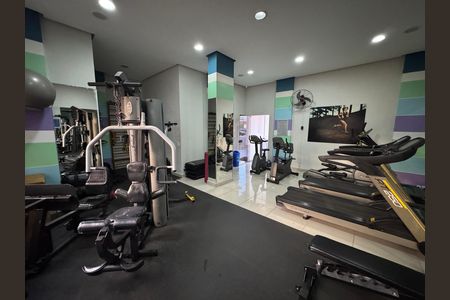 Área comum - Academia de apartamento para alugar com 2 quartos, 57m² em Residencial Mont Serrat (águas Claras), Brasília
