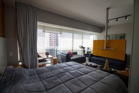 Studio para alugar com 58m², 1 quarto e 1 vaga Studio para alugar com 58m², 1 quarto e 1 vagaQuarto