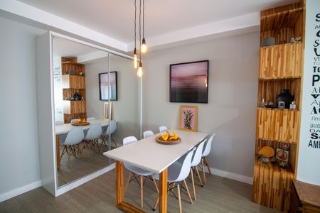 Studio para alugar com 58m², 1 quarto e 1 vaga Studio para alugar com 58m², 1 quarto e 1 vagaSala de Jantar