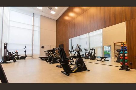 Studio para alugar com 58m², 1 quarto e 1 vaga Studio para alugar com 58m², 1 quarto e 1 vagaÁrea comum - Academia
