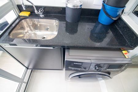 Studio para alugar com 58m², 1 quarto e 1 vaga Studio para alugar com 58m², 1 quarto e 1 vagaÁrea de Serviço