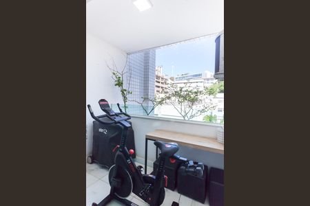 Varanda da Sala de apartamento para alugar com 2 quartos, 70m² em Sion, Belo Horizonte