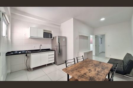 Sala/Cozinha de apartamento para alugar com 1 quarto, 35m² em Luz, São Paulo