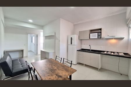 Sala/Cozinha de apartamento para alugar com 1 quarto, 35m² em Luz, São Paulo
