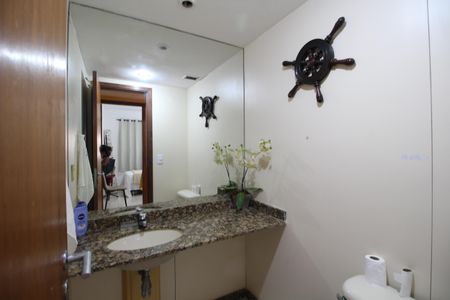 Apartamento à venda com 117m², 3 quartos e 2 vagasLavabo da Sala
