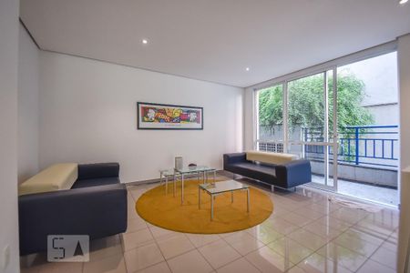 Apartamento para alugar com 47m², 1 quarto e 1 vaga Apartamento para alugar com 47m², 1 quarto e 1 vagaÁrea comum - Salão de festas