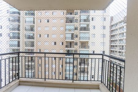 Varanda da sala de apartamento à venda com 2 quartos, 70m² em Centro, Diadema