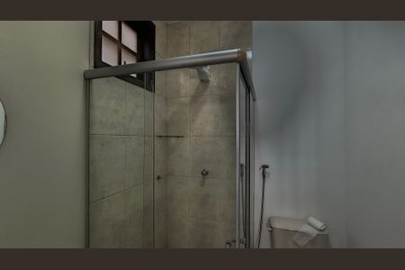 Casa de condomínio para alugar com 180m², 2 quartos e 3 vagasBanheiro da Suíte 2