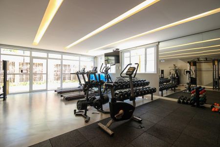 Studio à venda com 24m², 1 quarto e 1 vaga Studio à venda com 24m², 1 quarto e 1 vagaÁrea comum - Academia