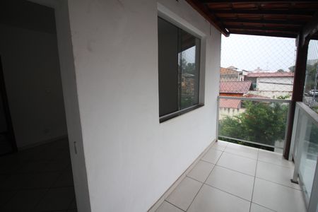 Varanda Quarto 1 de casa para alugar com 4 quartos, 180m² em Glória, Contagem