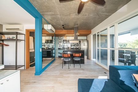 Apartamento para alugar com 64m², 1 quarto e 1 vagaSala