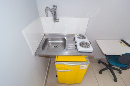 Studio para alugar com 20m², 1 quarto e sem vagaDetalhe - Cozinha