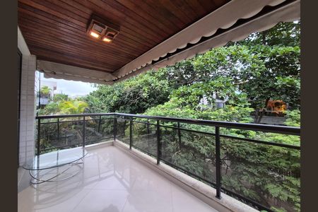 Varanda da Sala de apartamento à venda com 2 quartos, 100m² em Recreio dos Bandeirantes, Rio de Janeiro