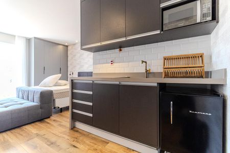 Studio para alugar com 35m², 1 quarto e sem vagaCozinha