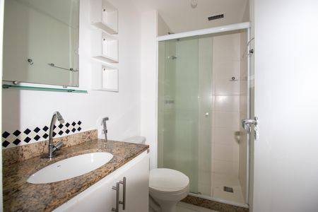 Banheiro da Suíte de apartamento à venda com 3 quartos, 65m² em Vicente de Carvalho, Rio de Janeiro