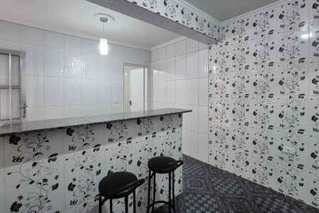 Cozinha de casa para alugar com 1 quarto, 50m² em Dos Casa, São Bernardo do Campo