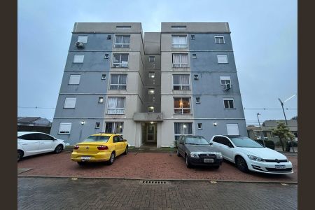 Fachada do bloco de apartamento para alugar com 2 quartos, 48m² em Estância Velha, Canoas