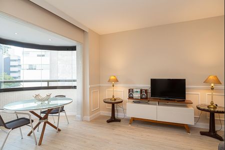 Sala de apartamento para alugar com 1 quarto, 55m² em Bela Vista, São Paulo