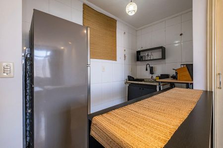 Sala/Cozinha de apartamento para alugar com 1 quarto, 58m² em Jardim Paulista, São Paulo