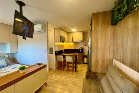 Studio para alugar com 31m², 1 quarto e 1 vaga