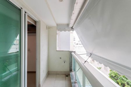 Varanda da Sala de apartamento à venda com 2 quartos, 69m² em Tijuca, Rio de Janeiro