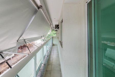 Varanda da Sala de apartamento à venda com 2 quartos, 69m² em Tijuca, Rio de Janeiro