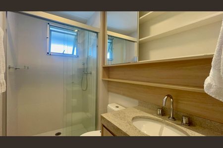 Apartamento para alugar com 122m², 3 quartos e 2 vagas Apartamento para alugar com 122m², 3 quartos e 2 vagasBanheiro da Suíte 1