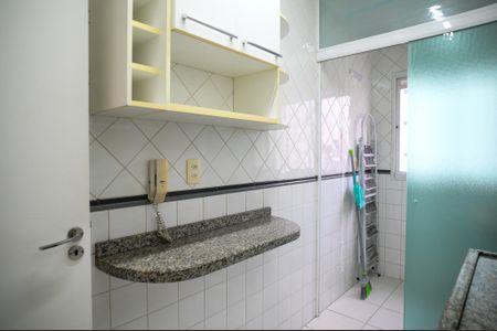 Cozinha de apartamento para alugar com 2 quartos, 48m² em Vila Firmiano Pinto, São Paulo