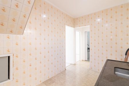 Cozinha de casa para alugar com 1 quarto, 45m² em Vila Santana, São Paulo