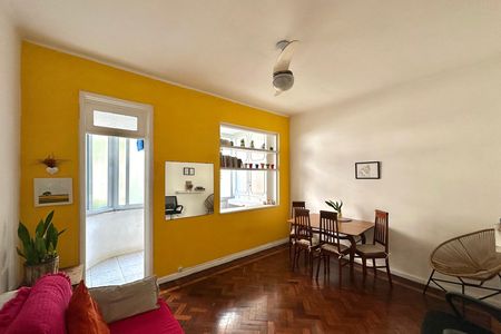 Sala de apartamento para alugar com 1 quarto, 58m² em Ipanema, Rio de Janeiro