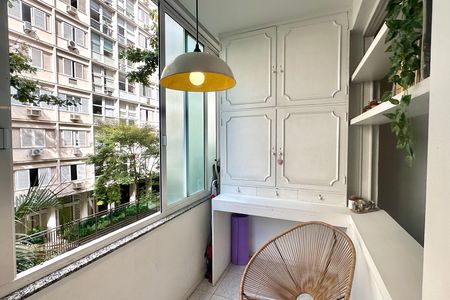 Apartamento para alugar com 58m², 1 quarto e sem vaga Apartamento para alugar com 58m², 1 quarto e sem vagaVaranda