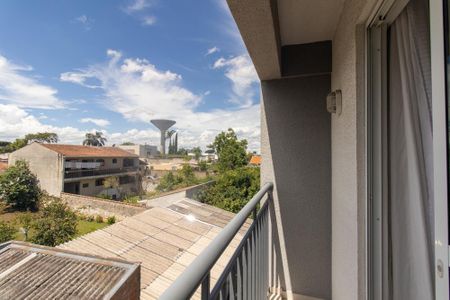 Varanda da Sala de kitnet/studio para alugar com 1 quarto, 20m² em Lindóia, Curitiba