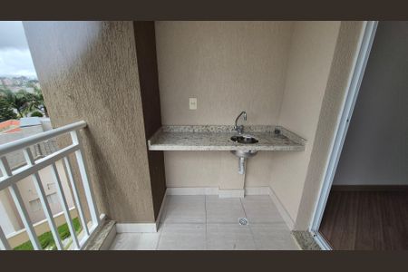 Sala de apartamento para alugar com 2 quartos, 56m² em Vila Floresta, Santo André