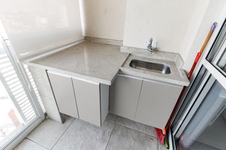 Apartamento à venda com 35m², 1 quarto e 1 vagaDetalhe da area de serviço