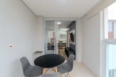 Sacada de apartamento à venda com 1 quarto, 42m² em Paraíso, São Paulo