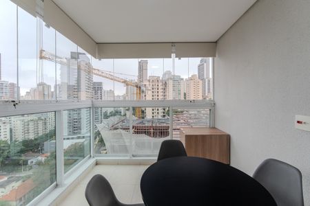 Sacada de apartamento à venda com 1 quarto, 42m² em Paraíso, São Paulo