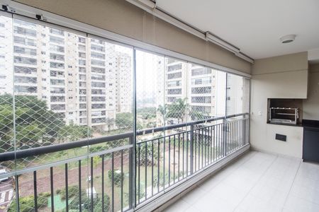 Varanda gourmet de apartamento para alugar com 2 quartos, 110m² em Alphaville, Santana de Parnaíba
