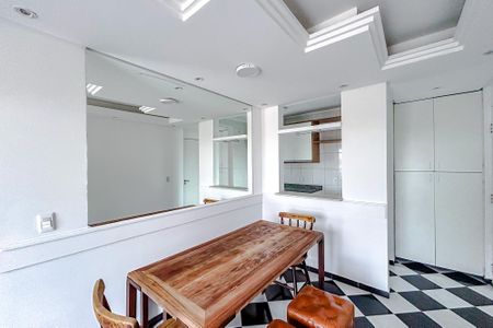 Sala de Jantar de apartamento para alugar com 2 quartos, 52m² em Vila Guilhermina, São Paulo