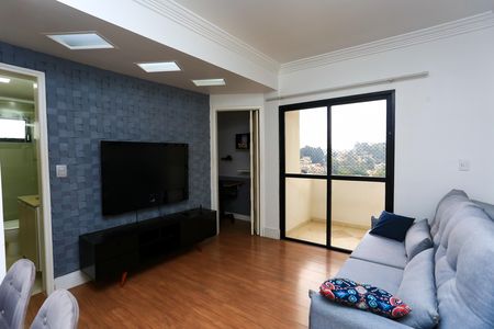 Sala de apartamento para alugar com 2 quartos, 59m² em Jardim Monte Alegre, Taboão da Serra
